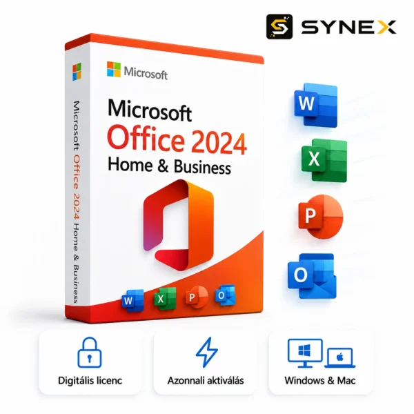 Office Home & Business 2024 I Jogtiszta szoftver – termékkép