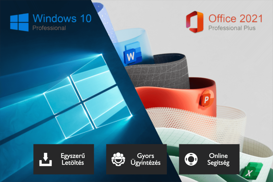 win10p-off21pp Windows 10 Pro + Office 2021 Pro Plus