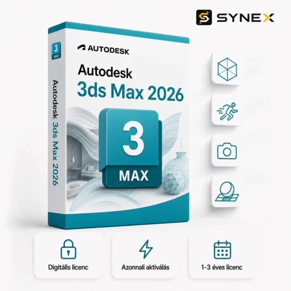 Autodesk 3DS MAX I Windows I 1-3 éves licenc