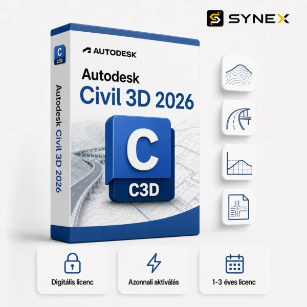 AUTODESK CIVIL 3D I Windows & MAC I 1-3 éves licenc