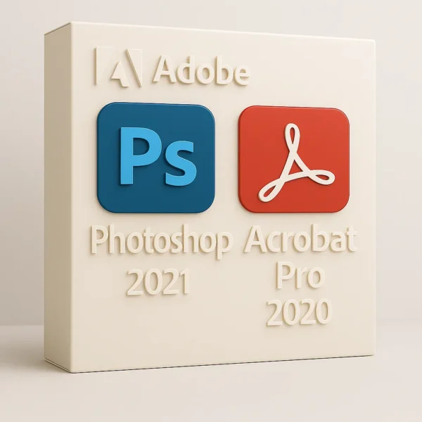 Photoshop 2021 + Acrobat Pro 2020 Csomagajánlat.