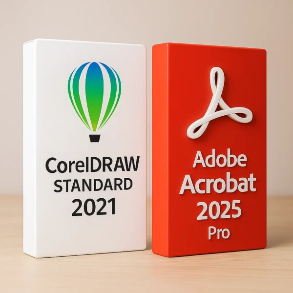CorelDraw Standard 2021 + Acrobat 2025 Pro I