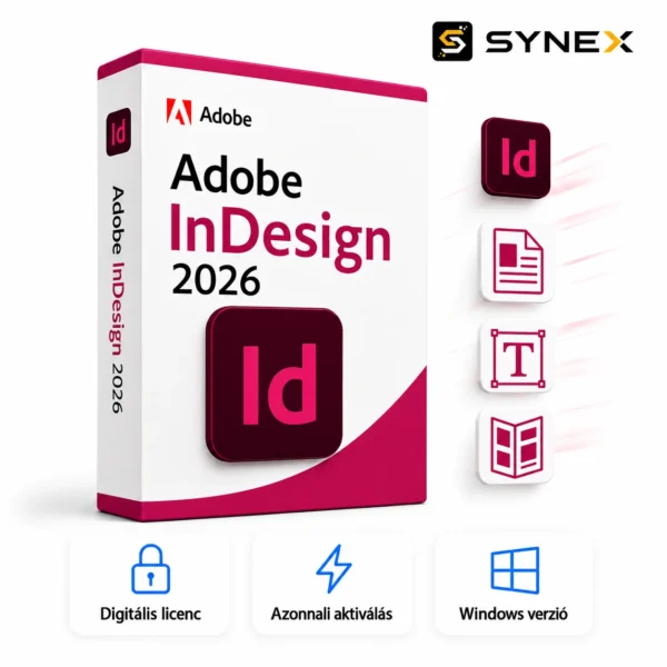 InDesign 2026 I Örök Licenc – termékkép