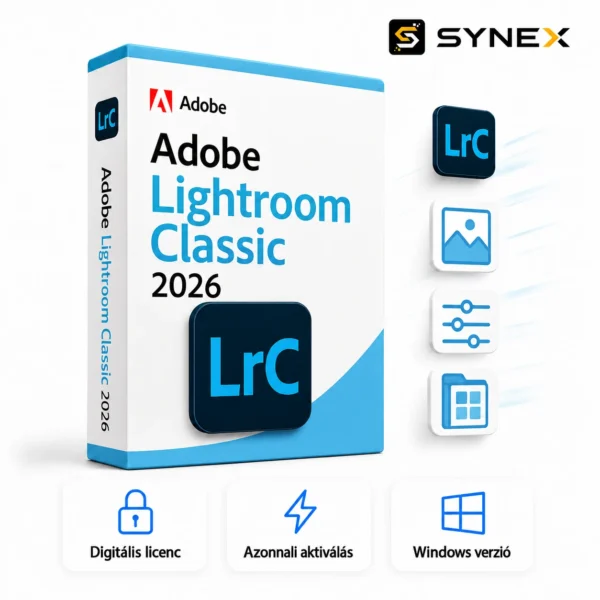 Lightroom Classic 2026 I Örök Licenc – termékkép