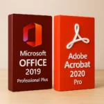 Microsoft Office 2019 Professional Plus + Acrobat 2020 Pro I Windows