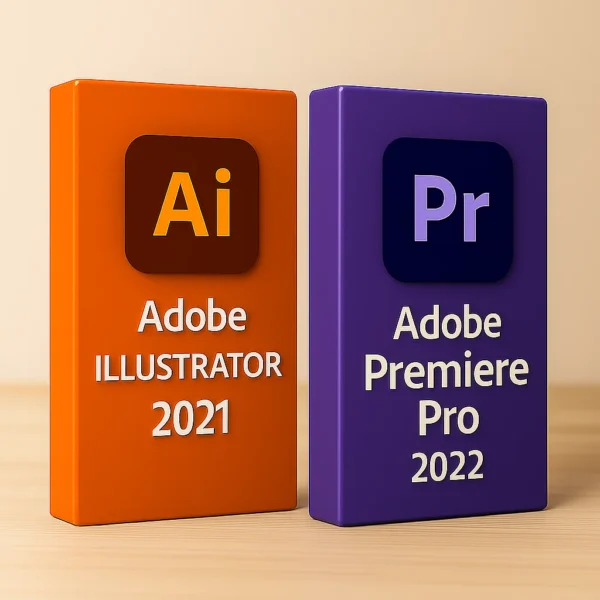 Illustrator 2021 + Premiere Pro 2022 I Windows – termékkép