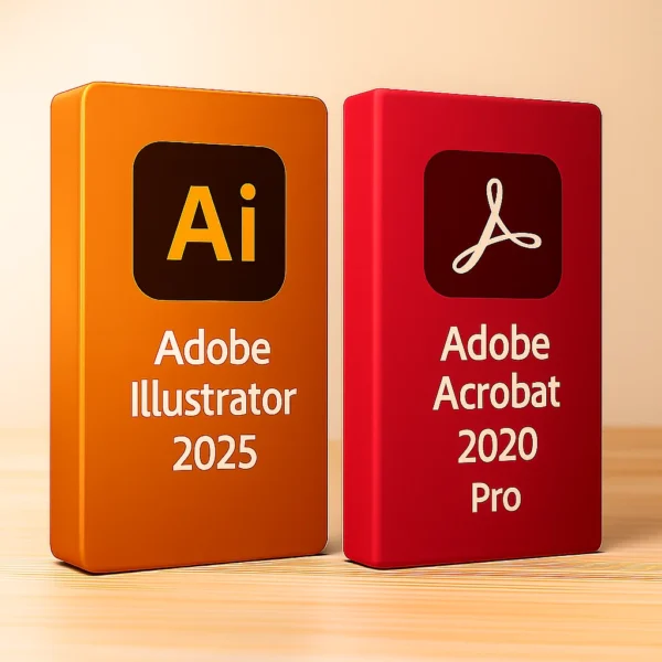 Illustrator 2025 + Acrobat 2020 Pro I Windows – termékkép