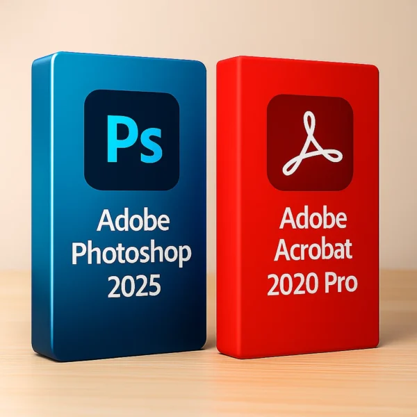 Photoshop 2025 + Acrobat 2020 Pro I Windows – termékkép