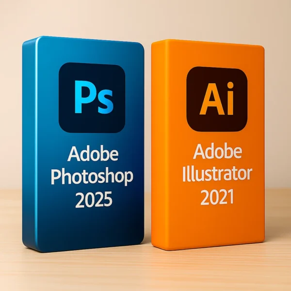 Photoshop 2025 + Illustrator 2021 I Windows – termékkép