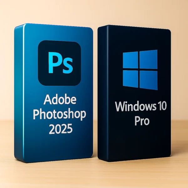 Photoshop 2025 + Windows 10 Pro – termékkép
