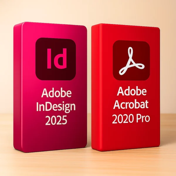 InDesign 2025 + Acrobat 2020 Pro I Windows – termékkép