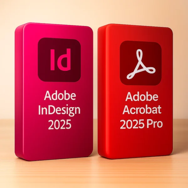 InDesign 2025 + Acrobat 2025 Pro I – termékkép