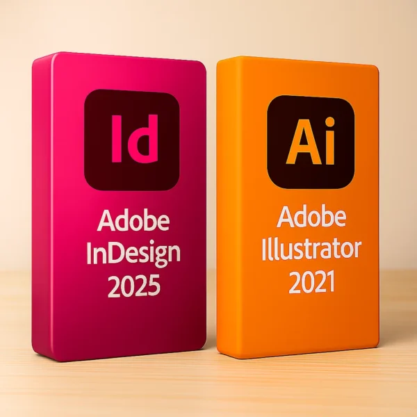 InDesign 2025 + Illustrator 2021 I Windows – termékkép