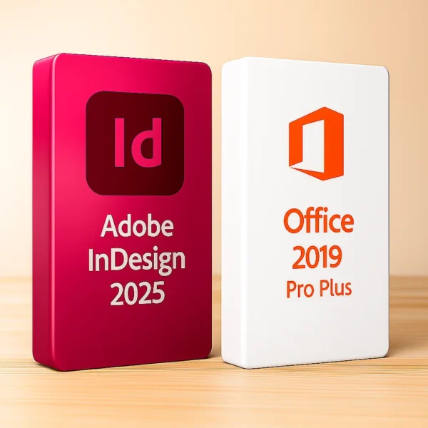 InDesign 2025 + Office 2019 Pro Plus I Windows – termékkép