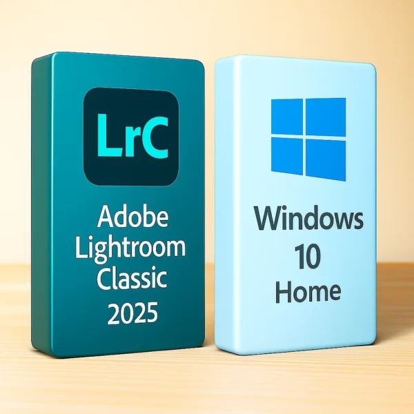 Lightroom Classic 2025 + Windows 10 Home – termékkép