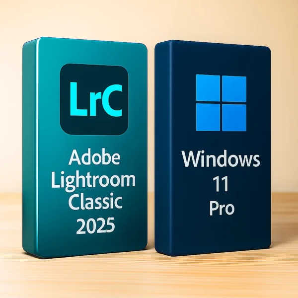 Lightroom Classic 2025 + Windows 11 Pro – termékkép
