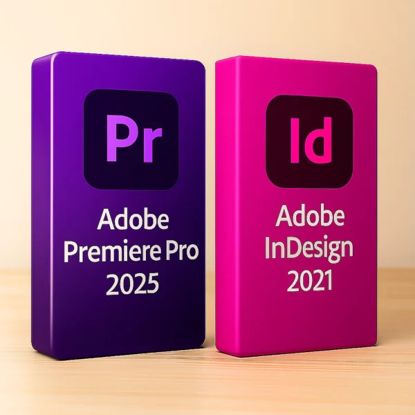 Premiere Pro 2025 + InDesign 2021 I Windows – termékkép