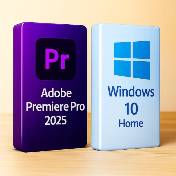 Premiere Pro 2025 + Windows 10 Home – termékkép