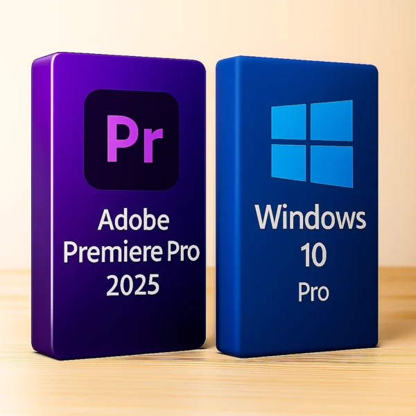 Premiere Pro 2025 + Windows 10 Pro – termékkép