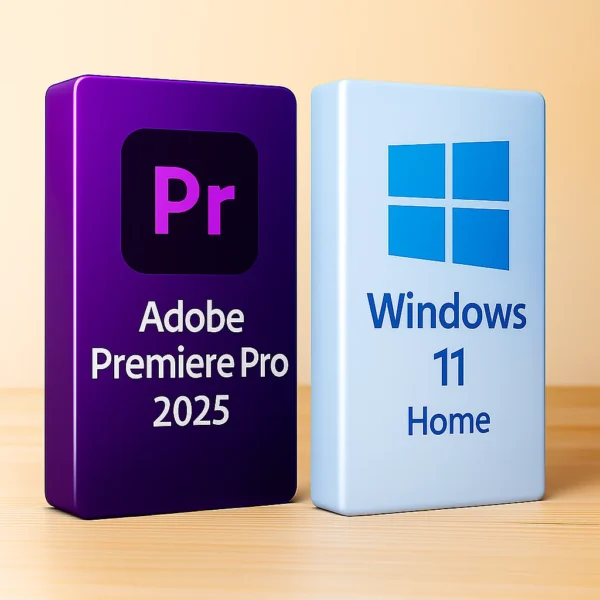 Premiere Pro 2025 + Windows 11 Home – termékkép