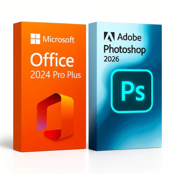 Photoshop 2026 + Office 2024 Pro Plus – termékkép