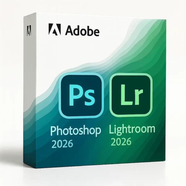 Photoshop 2026 + Lightroom Classic 2026 I Windows – termékkép