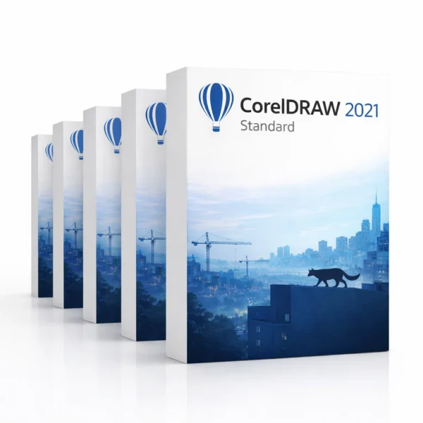 CorelDRAW Standard 2021 | 5 darab