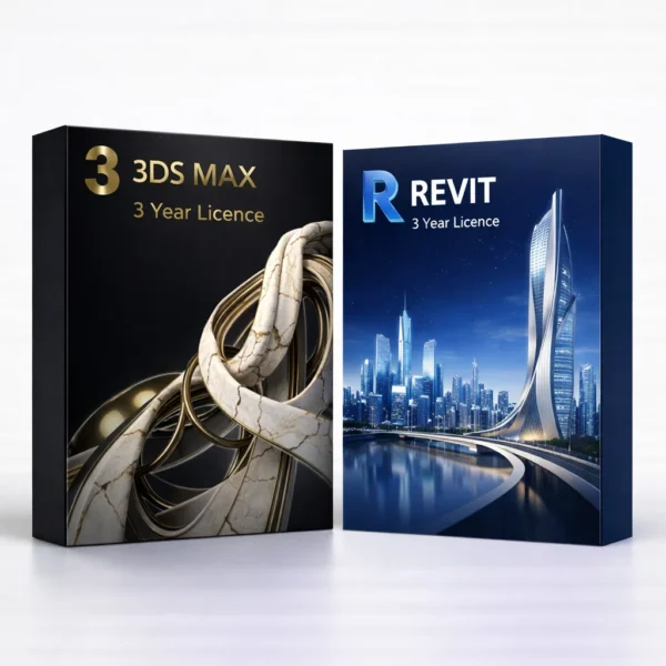 Autodesk 3ds Max + Revit (3 év) I Windows – termékkép