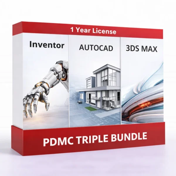 Autodesk AutoCAD + Inventor + 3ds Max (1 év) I Windows – termékkép