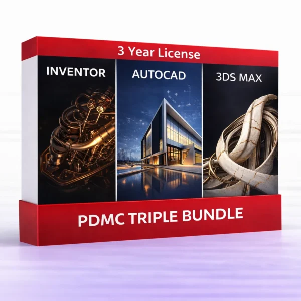 Autodesk AutoCAD + Inventor + 3ds Max (3 év) I Windows – termékkép