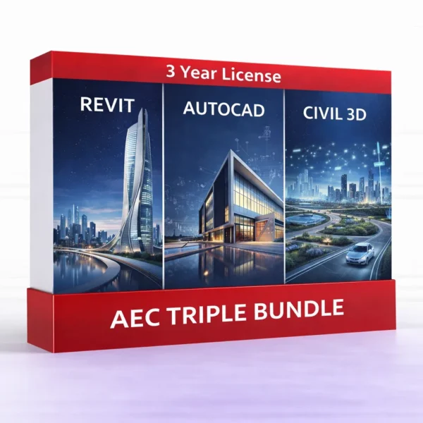 Autodesk AutoCAD + Revit + Civil 3D (3 év) I Windows – termékkép