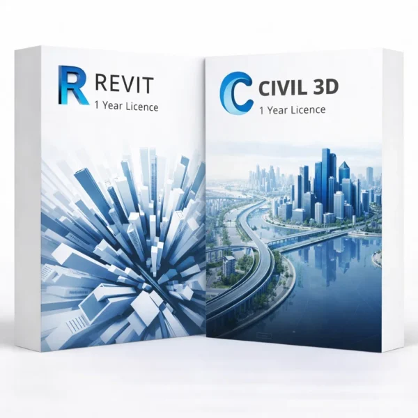 Autodesk Revit + Civil 3D (1 év) I Windows – termékkép