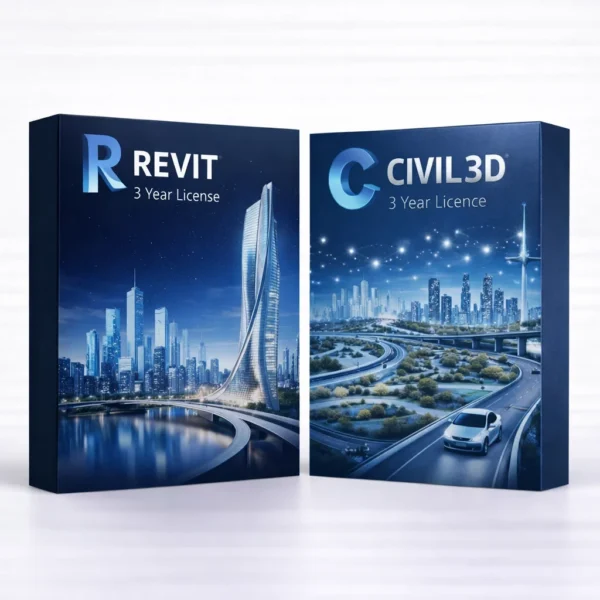 Autodesk Revit + Civil 3D (3 év) I Windows – termékkép
