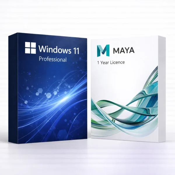 Windows 11 Pro (örök) + Autodesk Maya (1 év) – termékkép