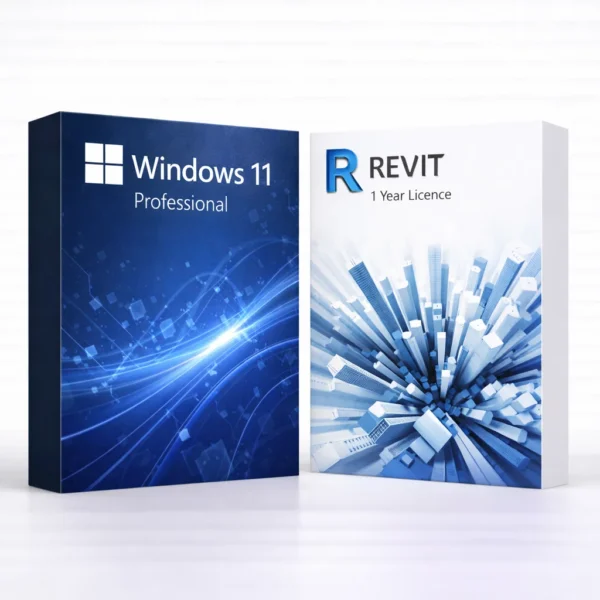 Windows 11 Pro (örök) + Autodesk Revit (1 év) – termékkép