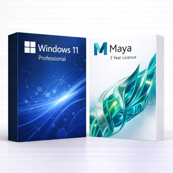 Windows 11 Pro (örök) + Autodesk Maya (3 év) – termékkép