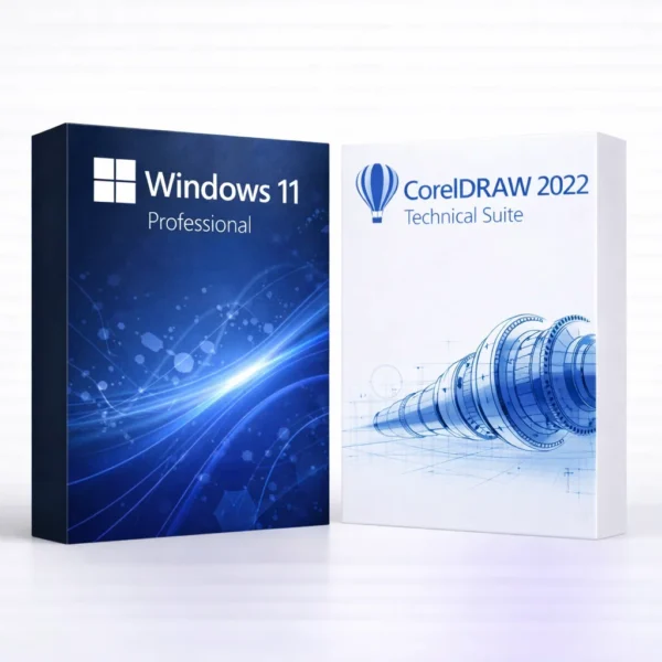 Windows 11 Pro + CorelDRAW Technical Suite 2022 – termékkép