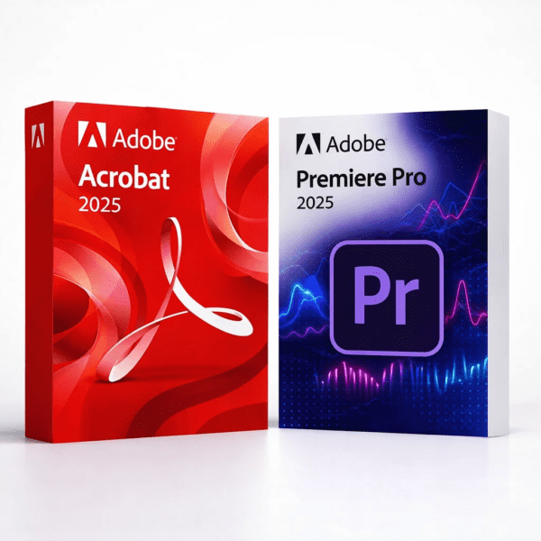 Acrobat 2025 + Premiere Pro 2025 – termékkép