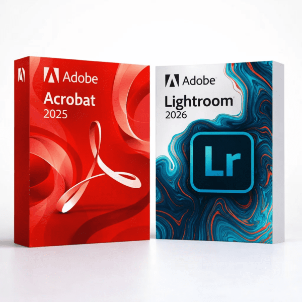 Acrobat 2025 + Lightroom 2026 – termékkép