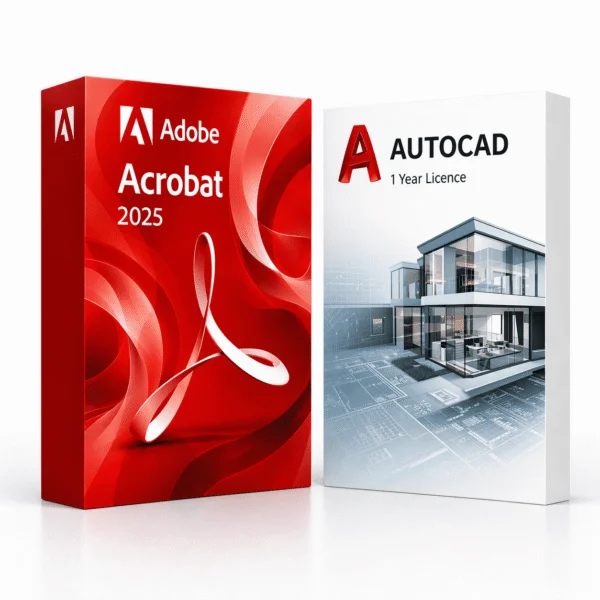 Acrobat 2025 (örök) + AutoCAD (1 év) – termékkép