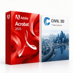 Acrobat 2025 (örök) + Civil 3D (1 év)