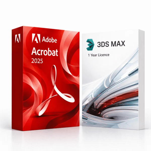 Acrobat 2025 (örök) + 3ds Max (1 év) – termékkép