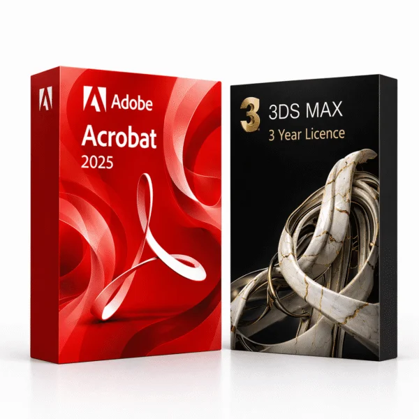 Acrobat 2025 (örök) + 3ds Max (3 év) – termékkép