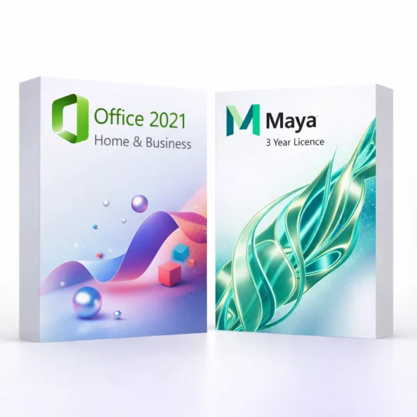 Office 2021 Home & Business (örök) + Autodesk Maya (3 év) – termékkép