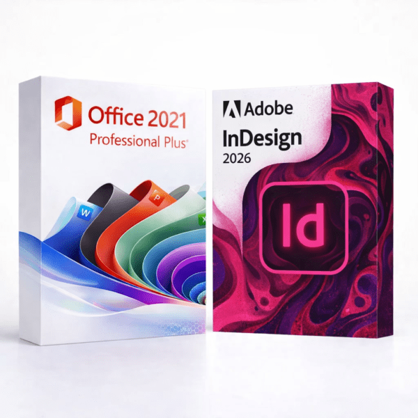 Office 2021 Pro Plus + InDesign 2026 – termékkép