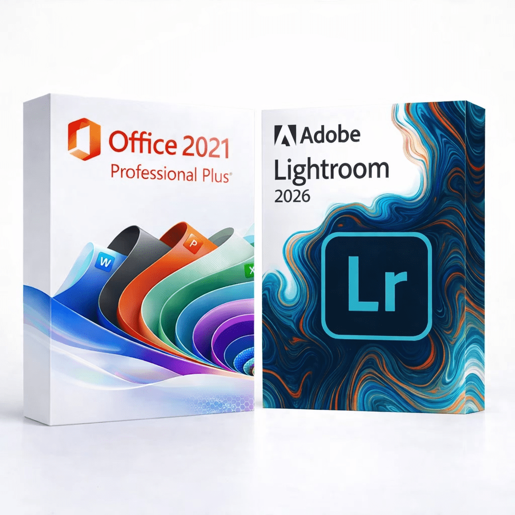 off21pp_a26lr Office 2021 Pro Plus + Lightroom 2026 - Image 1