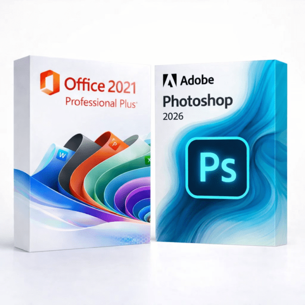 Office 2021 Pro Plus + Photoshop 2026 – termékkép