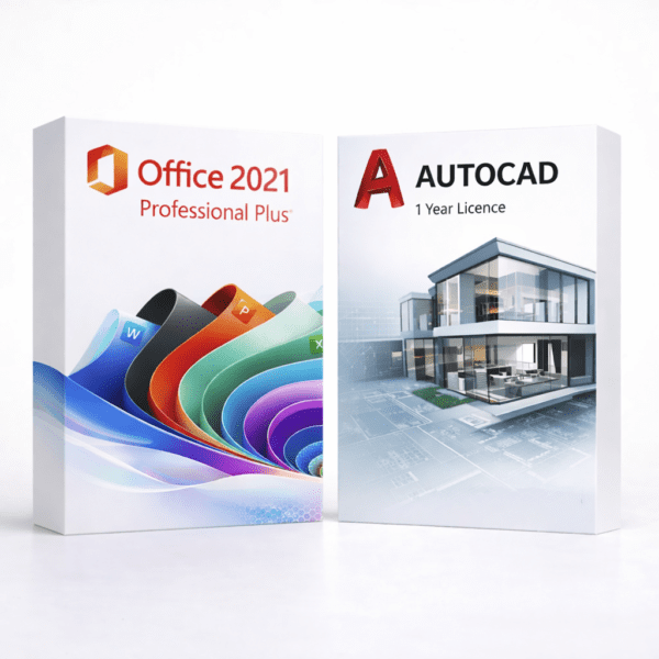 Office 2021 Pro Plus (örök) + Autodesk AutoCAD (1 év) – termékkép
