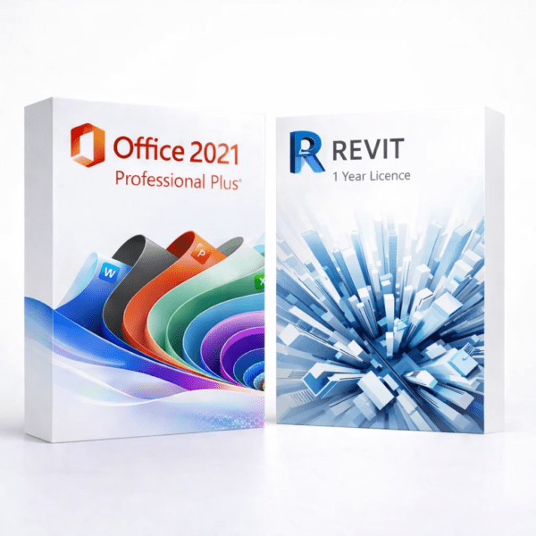 Office 2021 Pro Plus (örök) + Autodesk Revit (1 év) – termékkép
