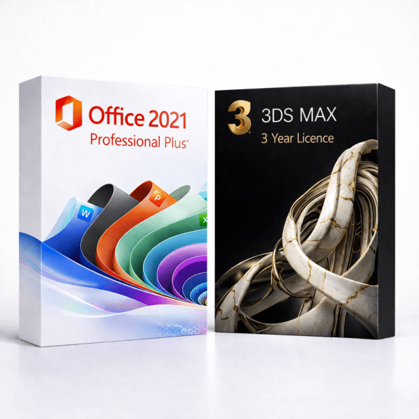 Office 2021 Pro Plus (örök) + Autodesk 3ds Max (3 év) – termékkép